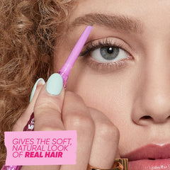 Kosas Brow Pop thick side fills sparse areas for fuller brows with soft finish