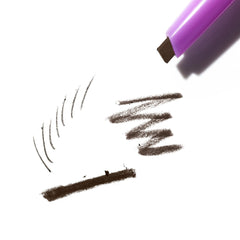 Kosas Brow Pop thin-stroke tip delivers precise, feathered brow lines.
