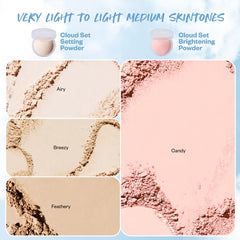 Kosas Cloud Set powder finish camera-ready look.