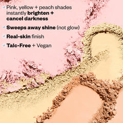 Kosas Cloud Set non-comedogenic formula on a pore-prone area.