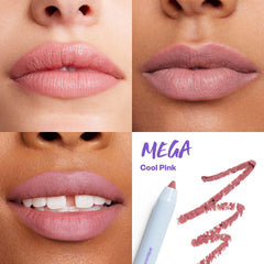 Kosas Hotliner lip liner with hyaluronic acid hydrates lips while defining contours.