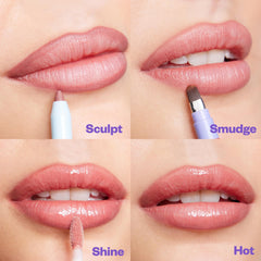 Kosas Hotliner ideal for defining lips or filling for a fuller look.
