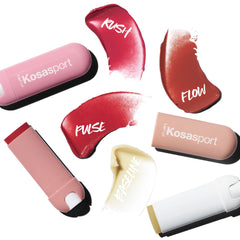 Kosas Lipfuel cool pink gloss provides refreshing glide and subtle color.