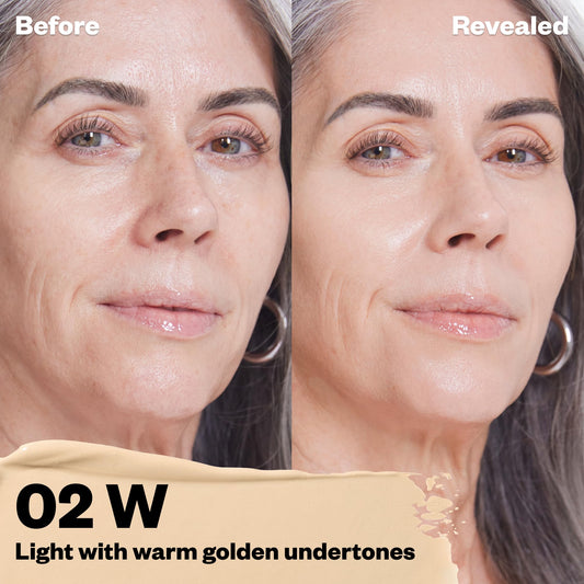 Kosas Revealer Concealer applicator wand applies precise, blendable coverage.