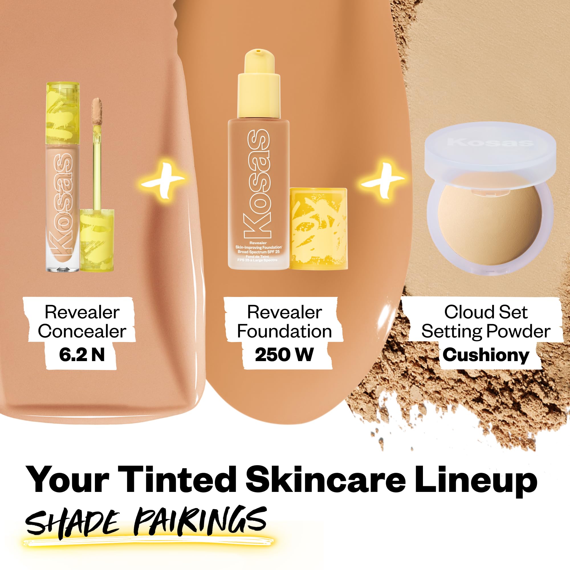 Kosas Revealer Concealer cream texture ready for seamless layer without creasing