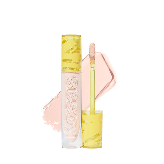 Kosas Revealer concealer packaging with vegan clean beauty branding for easy shopping