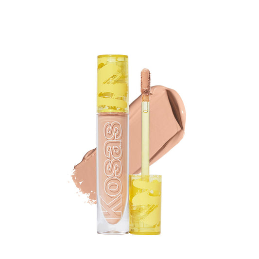 Kosas Revealer Concealer packaging shows vegan clean beauty branding for everyday makeup.