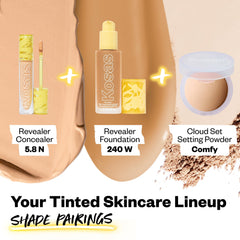 Kosas Revealer Concealer vegan and cruelty-free logo visible.