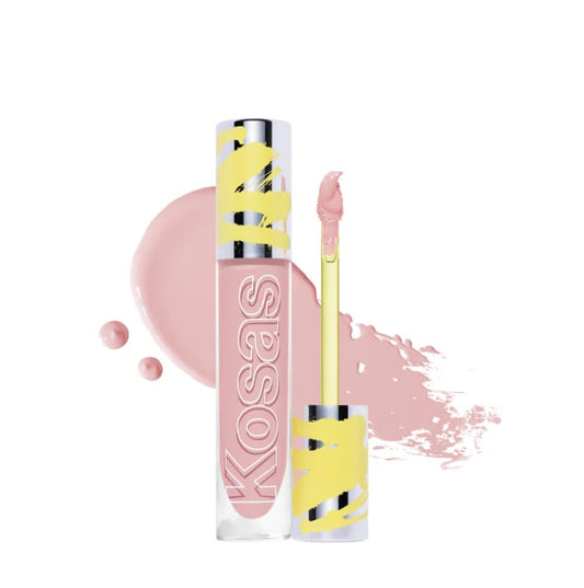 Kosas Revealer Extra Bright under-eye serum applied for a refreshed, even-toned look