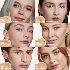 Kosas Revealer foundation label highlights clean formula and reef-safe SPF 25.