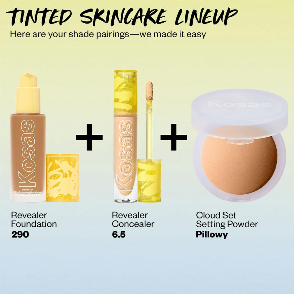 Kosas Revealer SPF25 provides broad mineral SPF 25 protection