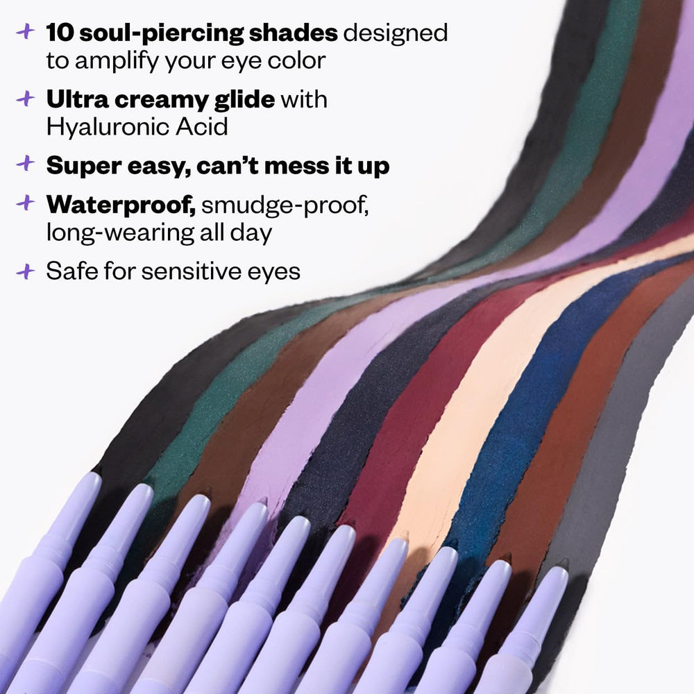Hypoallergenic eyeliner safe for sensitive eyes.