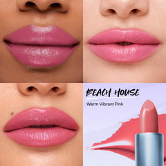 Kosas Weightless Lip Color Beach House soft finish with glossy shine