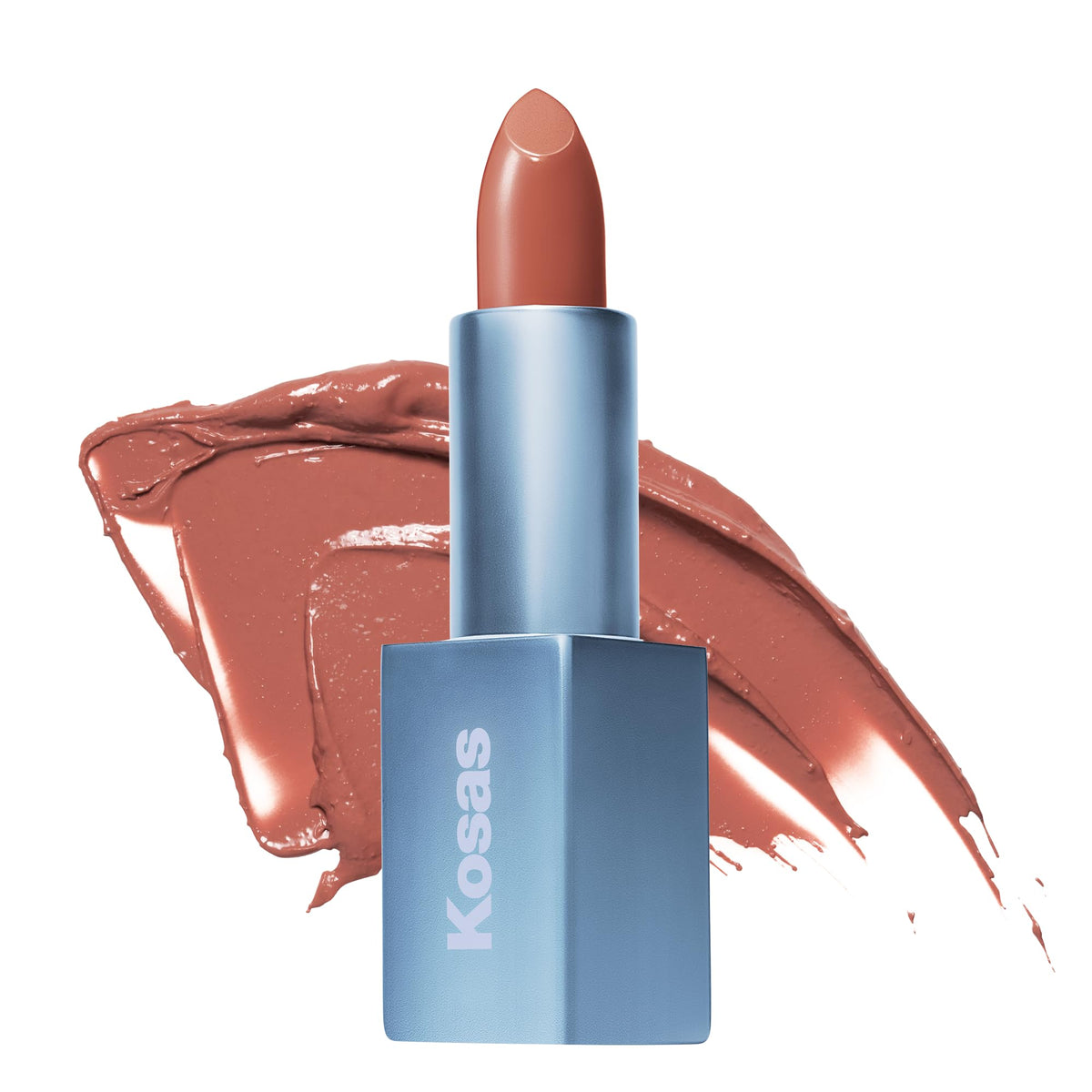 Kosas Weightless Lip Color tube application with hydrating, all-day comfort.