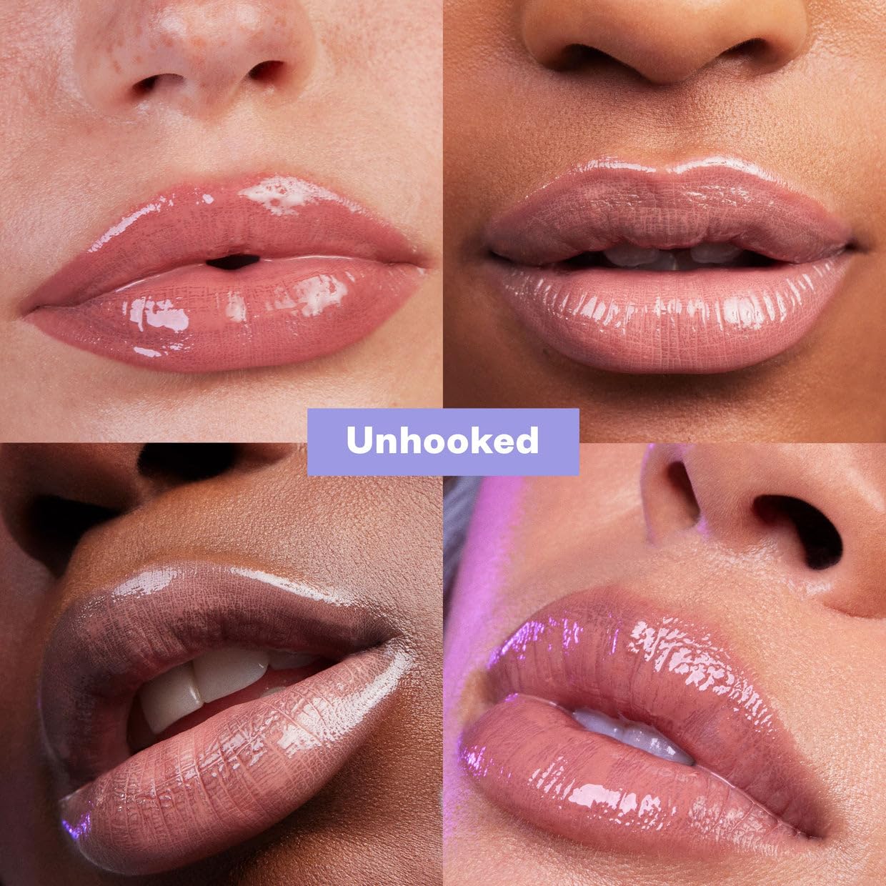 Kosas Wet Lip Oil Gloss applicator showing precise, smooth application.