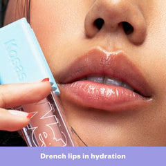Kosas Wet Lip Oil Gloss compact tube for on-the-go refresh.