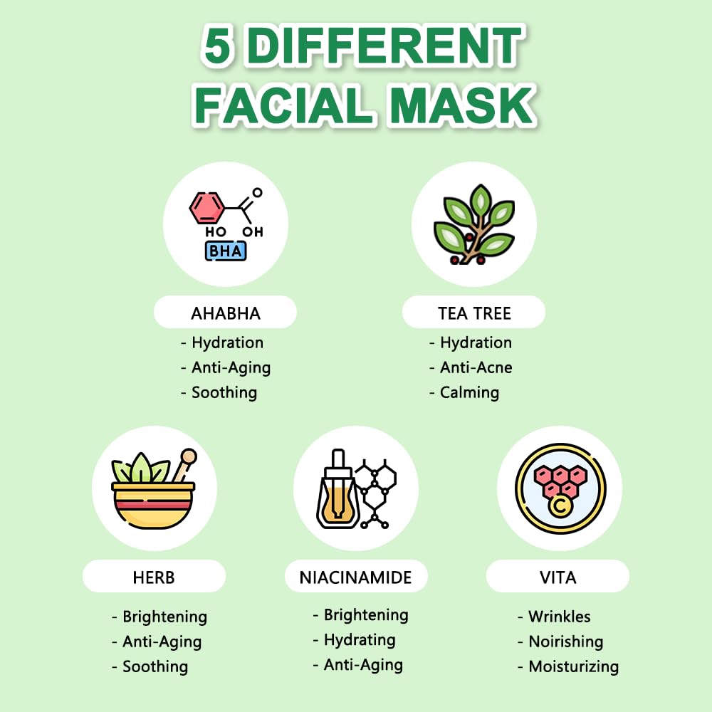 KosBeauty NACIFIC vitamin-infused mask nourishes for a healthy glow.