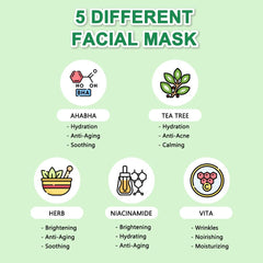 KosBeauty NACIFIC vitamin-infused mask nourishes for a healthy glow.