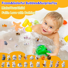 Kottke bath ball reveals a surprise toy during bath time