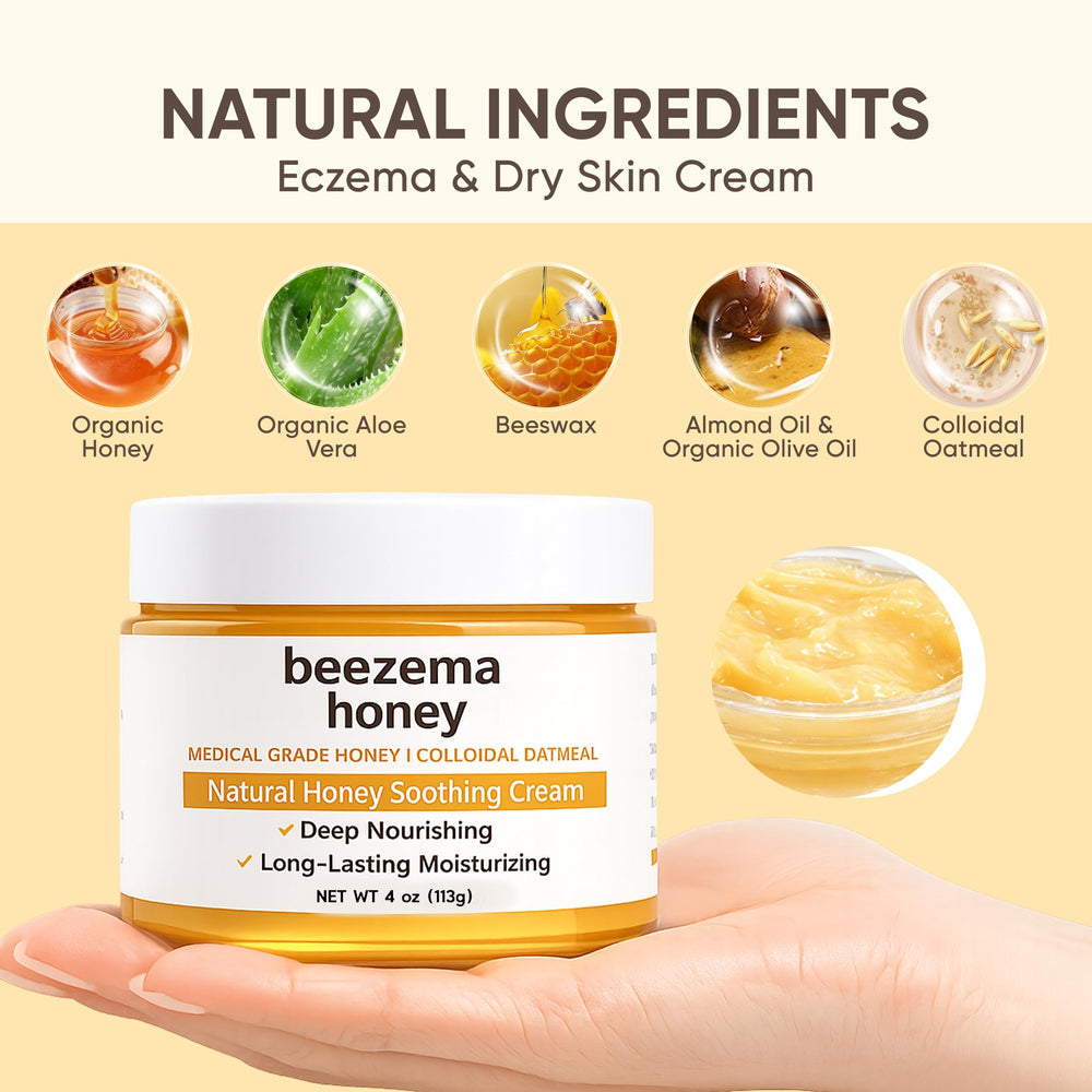 KOVGOCY Beezema colloidal oatmeal powder for soothing moisture.