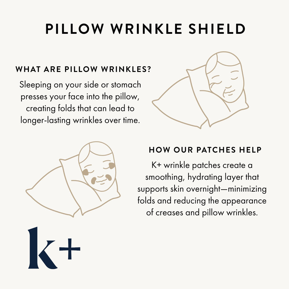 Pillow shield design protects target areas during pillow contact.