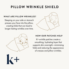 Pillow shield design protects target areas during pillow contact.