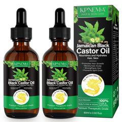 KPNEMA Jamaican Black Castor Oil bottle for hair growth and moisture