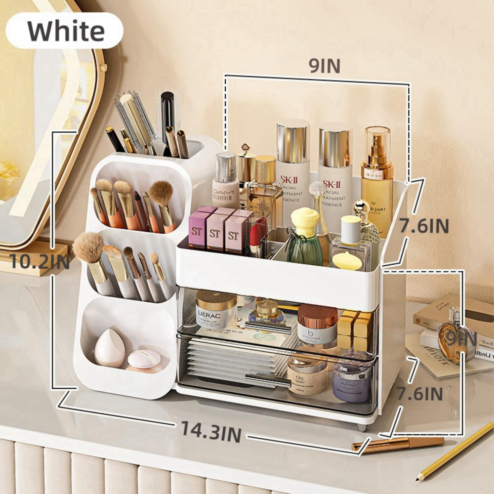 KQJS two large drawers simplify masking and vanity kit storage