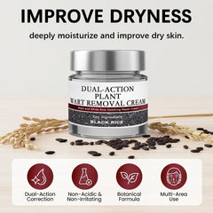 Krajiyya Black and White Rice soothing label with natural extracts