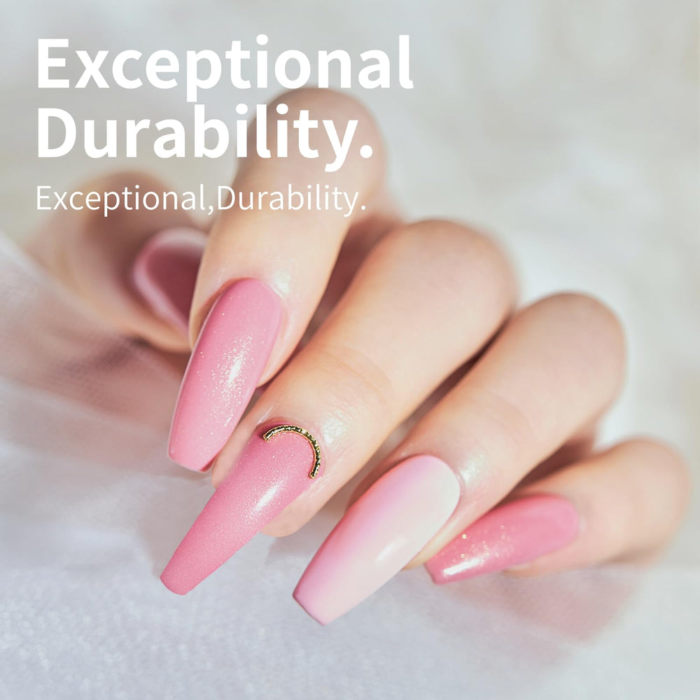 Krofaue coffin nail tips suitable for salon or home use.