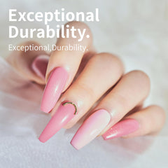 Krofaue coffin nail tips suitable for salon or home use.