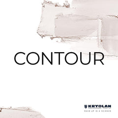 Compact packaging of Kryolan TV Paint Stick with protective cap.