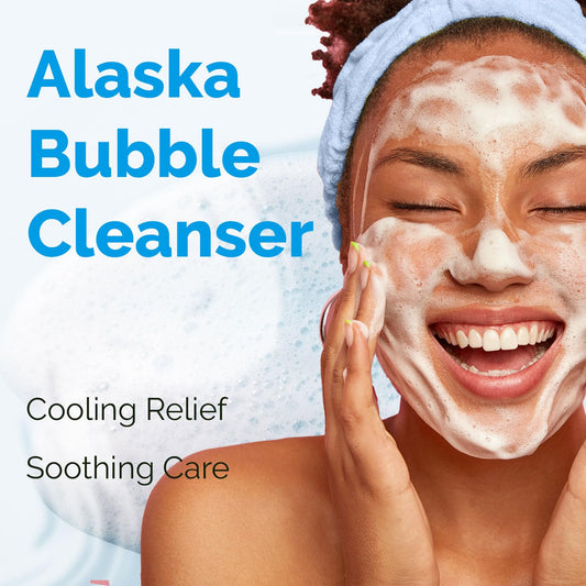 Benetus Lacto Alaska Bubble Foam pump for quick, gentle application.