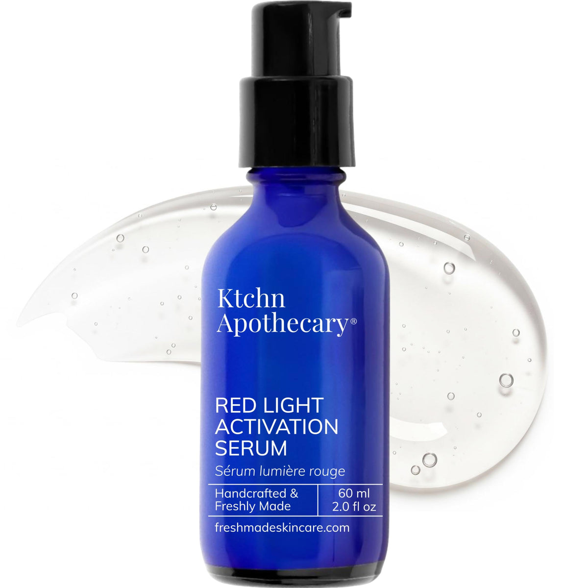 Ktchn Apothecary Red Light Serum bottle for at-home facial therapy