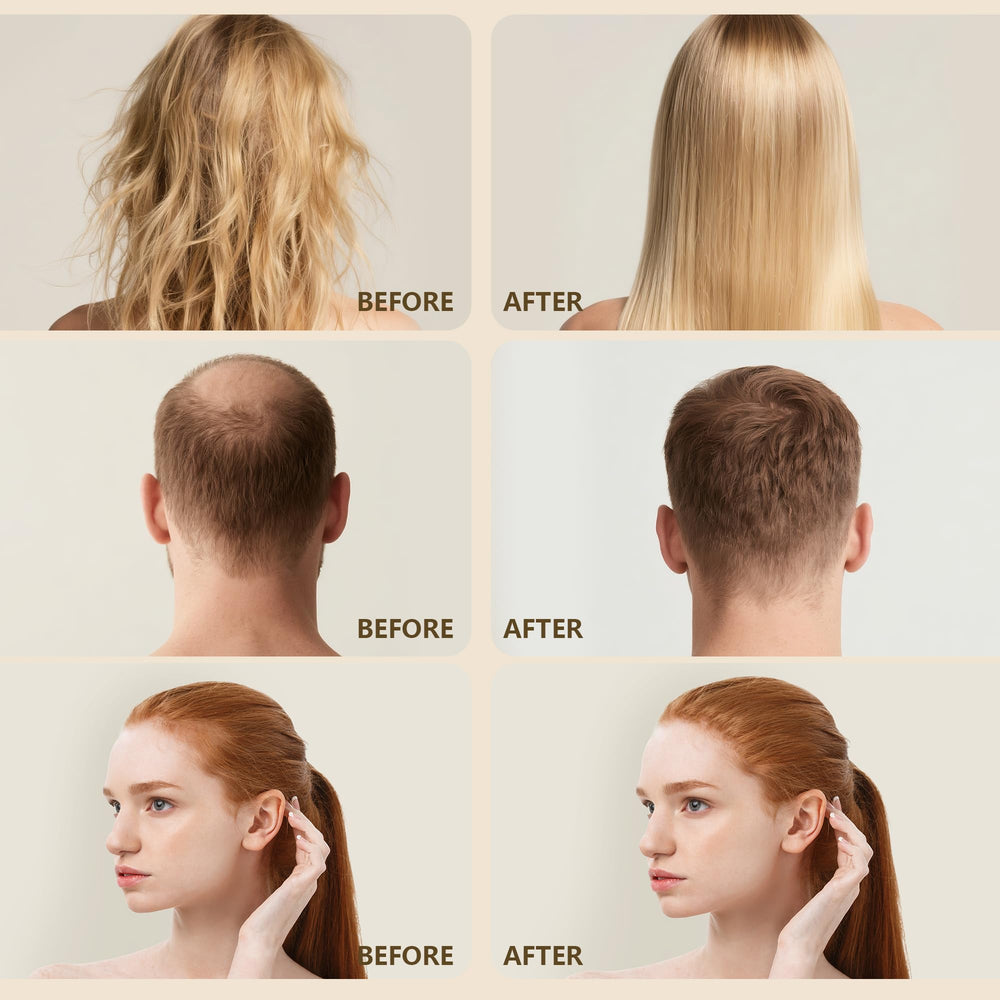 Ktintar Batana Oil application in hands ready for scalp massage.
