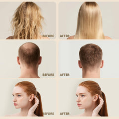 Ktintar Batana Oil application in hands ready for scalp massage.
