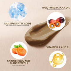 Ktintar Batana Oil glow after use shows radiant shine.