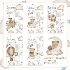 Kuabiz We Can Bearly Wait lip balm flavors Original and Mint refreshing scent.