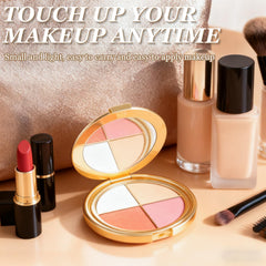 Kubot Detachable brush included enables precise, portable makeup application.
