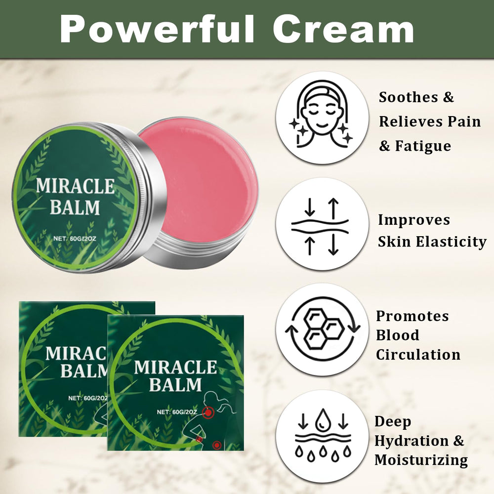 KUNAL Miracle Balm applied on leg demonstrates gentle massage action