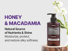 KUNDAL Dry and damaged hair care visual indicating nourishment and moisture.