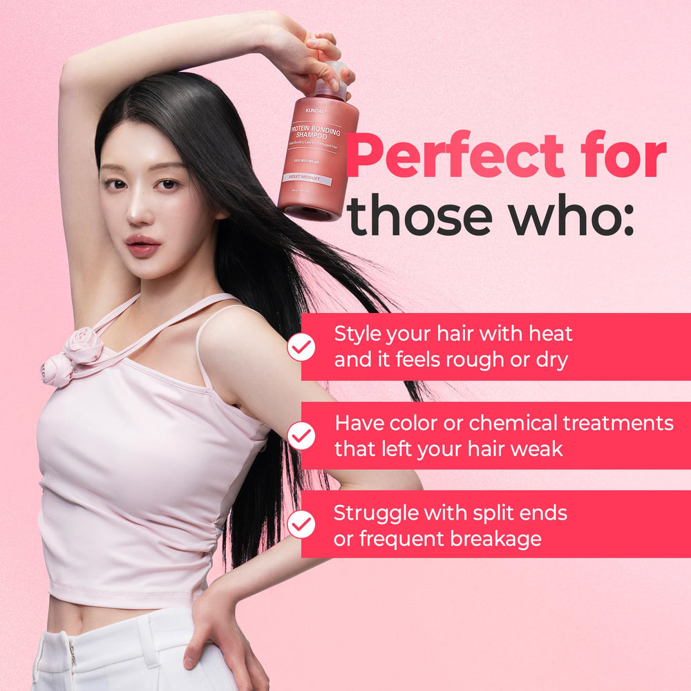 KUNDAL set packaging image showcases a complete, ready-to-use hair care duo.