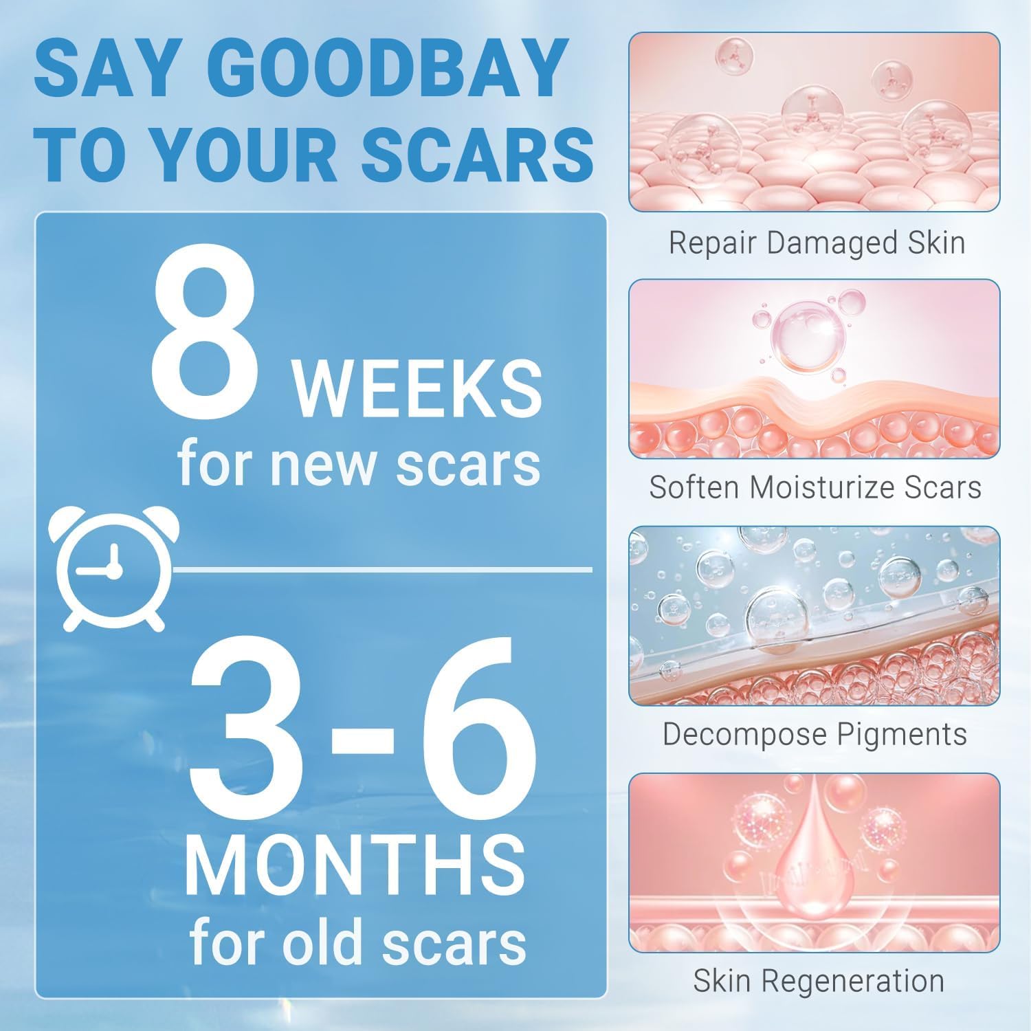 Kunyle scar gel on old scar showing improved texture