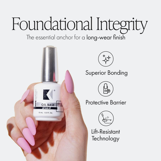 Close-up of the GelFinity brush delivering precise, even coverage.