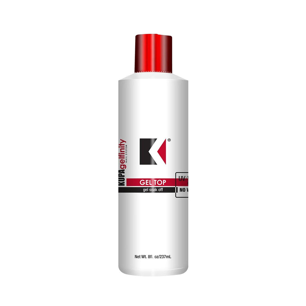 KUPA GelFinity top coat gloss for glass-like shine and durable color protection