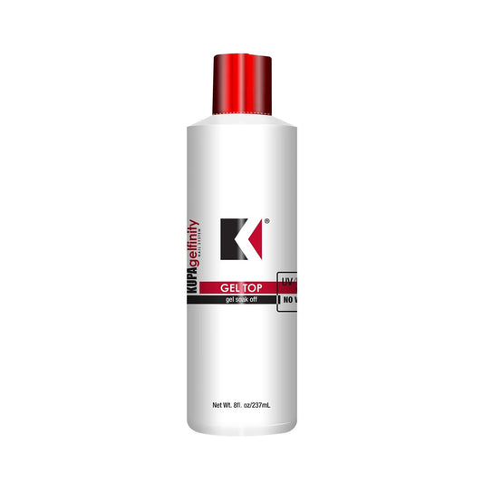 KUPA GelFinity top coat gloss for glass-like shine and durable color protection