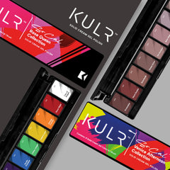 KUPA KULR Canyon Cream bottle supports crisp lines for nail art.
