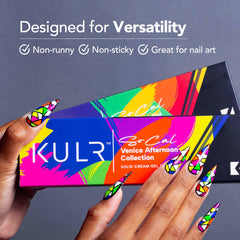 KUPA KULR gel polish long-wear finish on nails during daily activities
