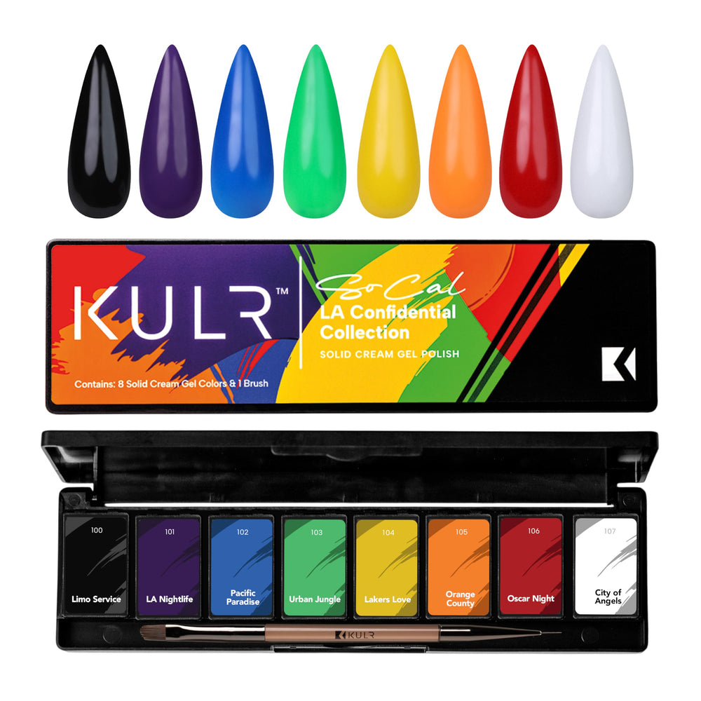 KUPA KULR Pacific Paradise cream gel nail polish for bold color and smooth coverage
