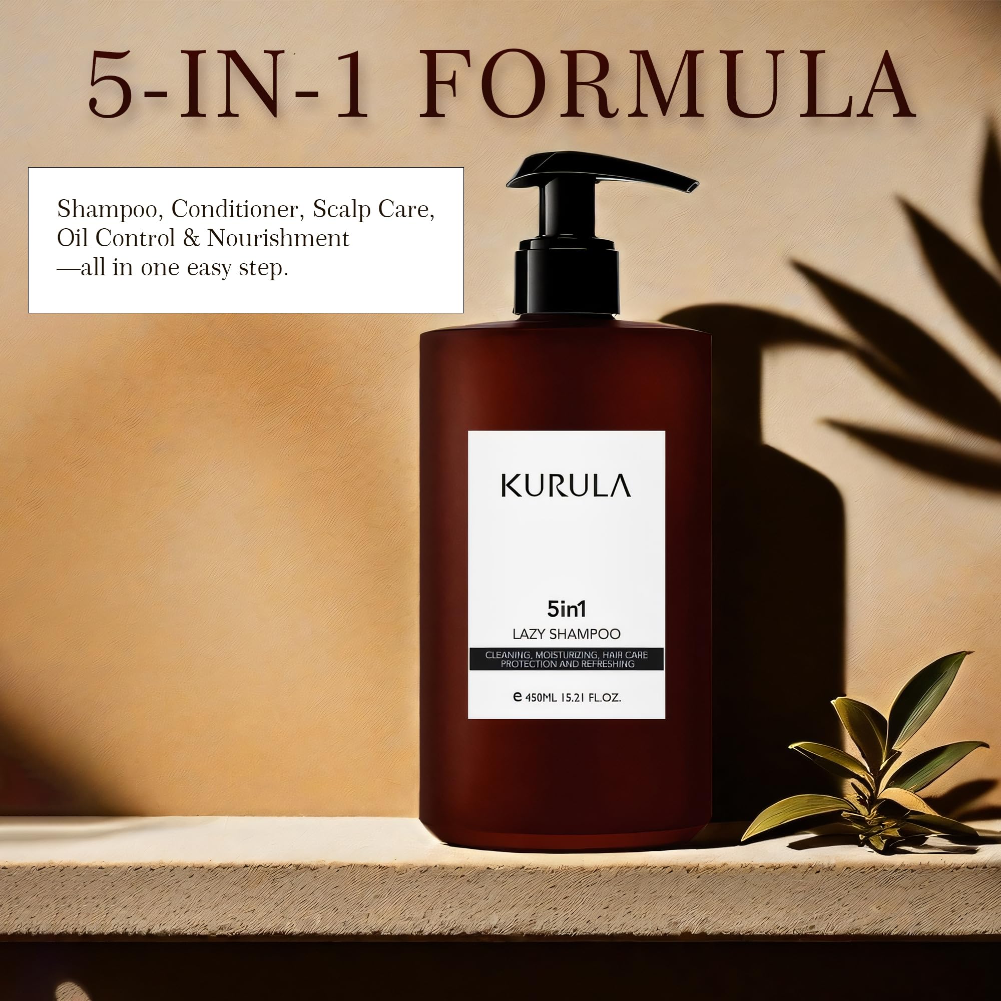 Kurula shampoo volume hair highlights fuller, bouncier look.